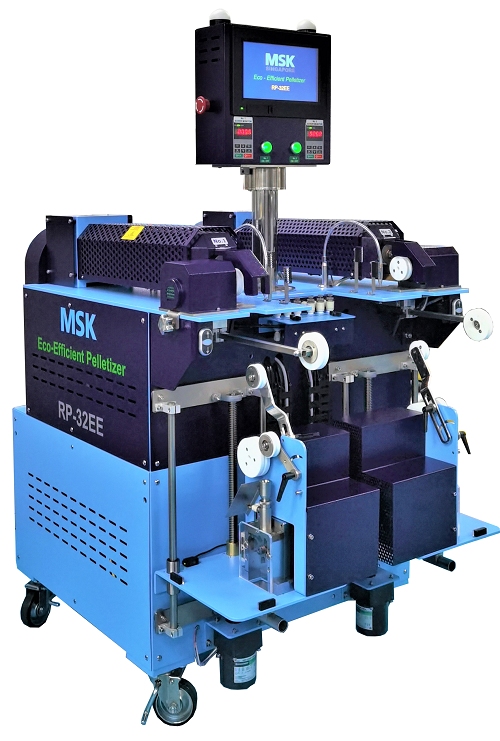 新加坡MSK雙管造粒機-產品介紹-友和國際-除濕烘料,自動化除濕.烘料,自動計量,送料工程,中央供料系統